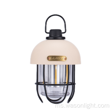 2022 Type-C Type-C Terkini boleh dicas semula Vintage Vintage Portable Outdoor LED Lantern